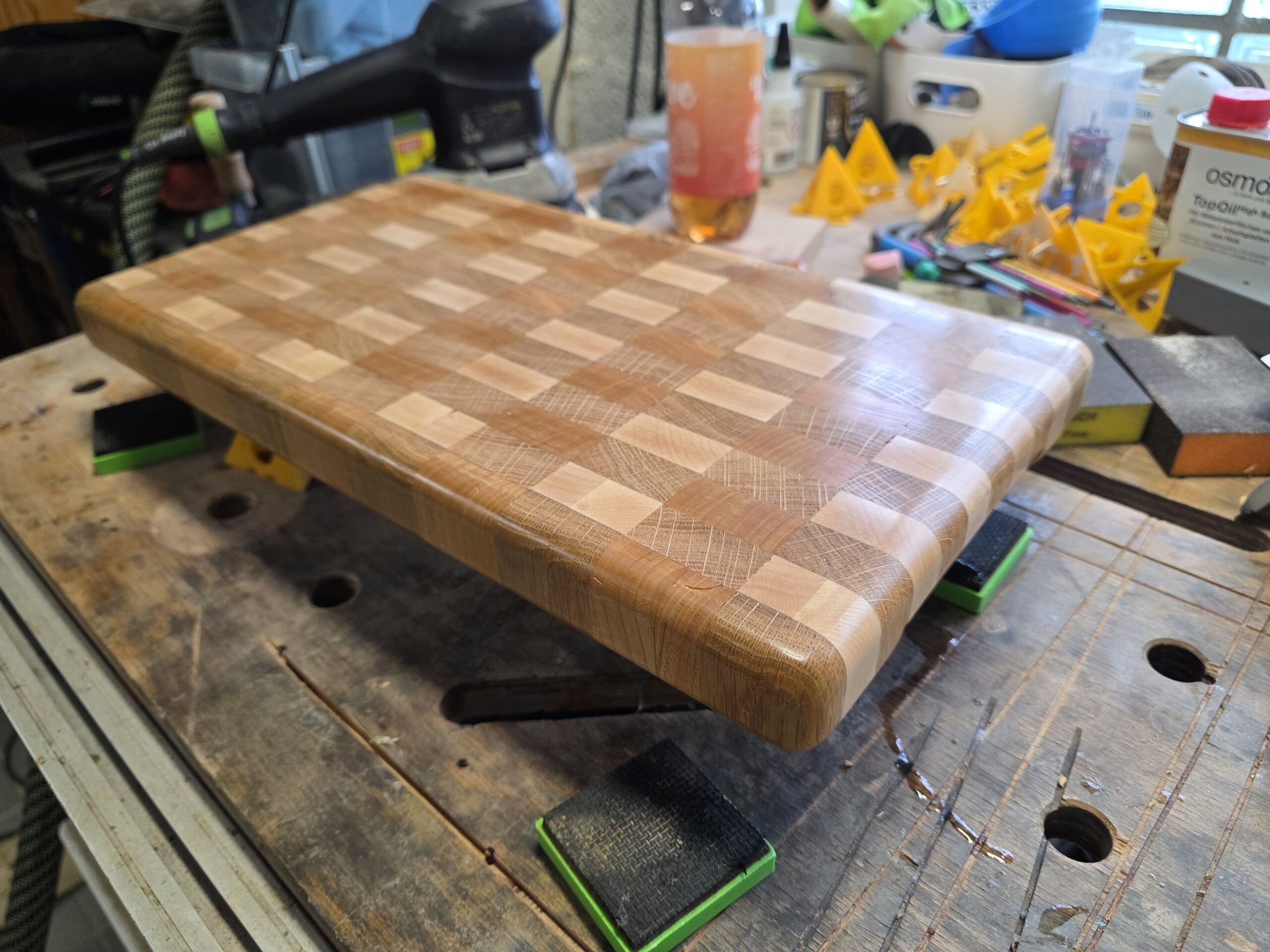 Planche à carrés