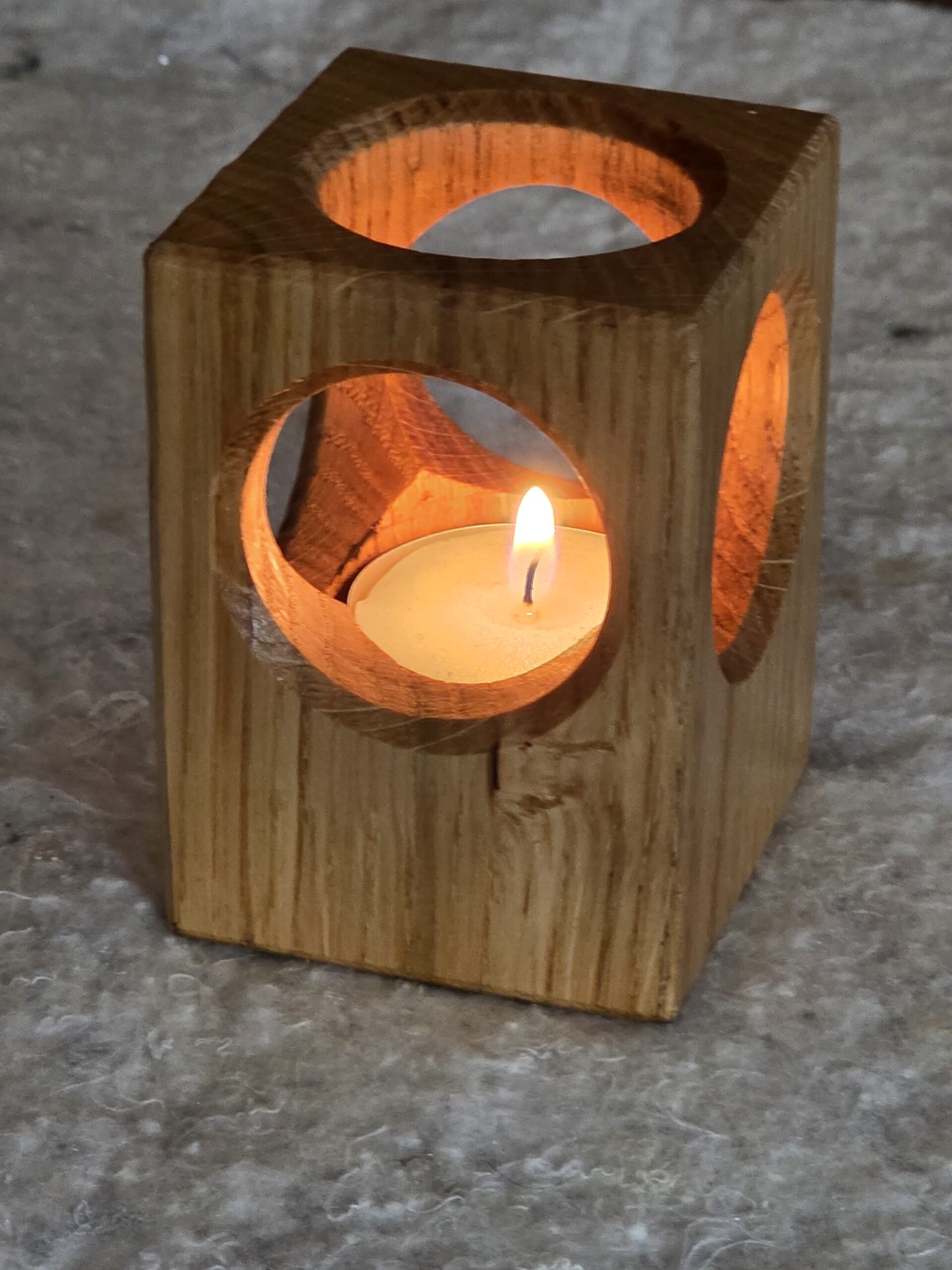 On reste flexible - création en bois